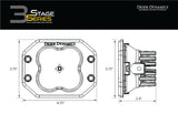 Stage Series 3" LED Pod Lights (pair)